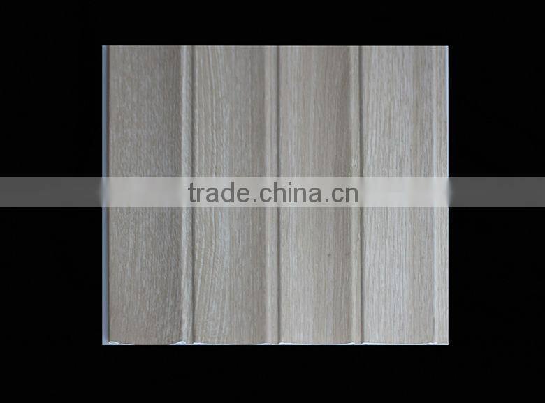 25cm artistic pvc wall panel for Indoor Decoration china manufacturer