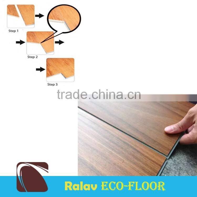 PVC Interlocking Vinyl Flooring Fast Installation