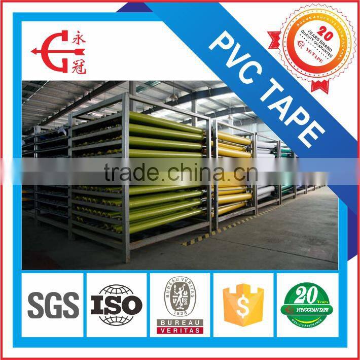 YG TAPE 48mm*30M economical price & strong adhesion PVC duct pipe wrapping tape