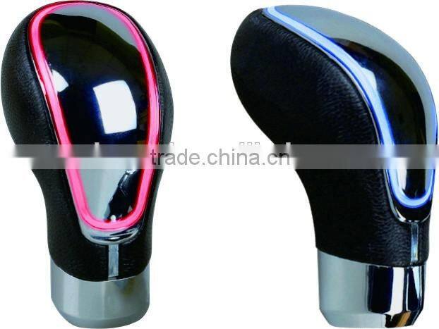 LED Light Auto Gear Shift Knob 110mm Touch Activated Backlight Gear Shift Knobs Car Styling Fashion Shift Knobs HR-2340