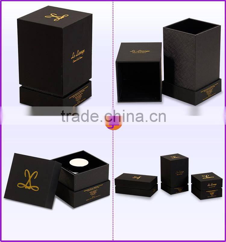 Small Cheap Black Luxury Cardboard Jewelry Box Custom Making Supplies