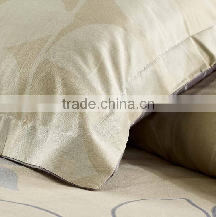 China manufacture elegant design warm soft bamboo reactive printed bedding