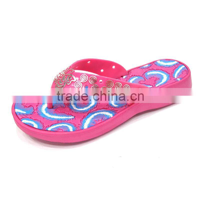 2015 women eva injection slipper flip flop
