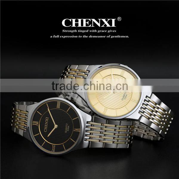 2015 Fashion Jewelry Wholesale Price Quartz Stainless Steel Watch Water Resistant Gold Steel Man Watch Mens Wrist Watch