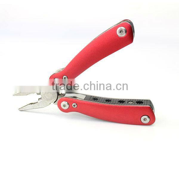 Combination plier with black handle