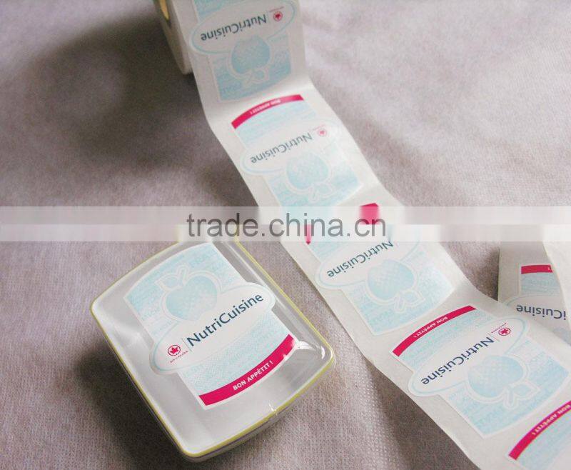 self-adhesive paper roll sticker