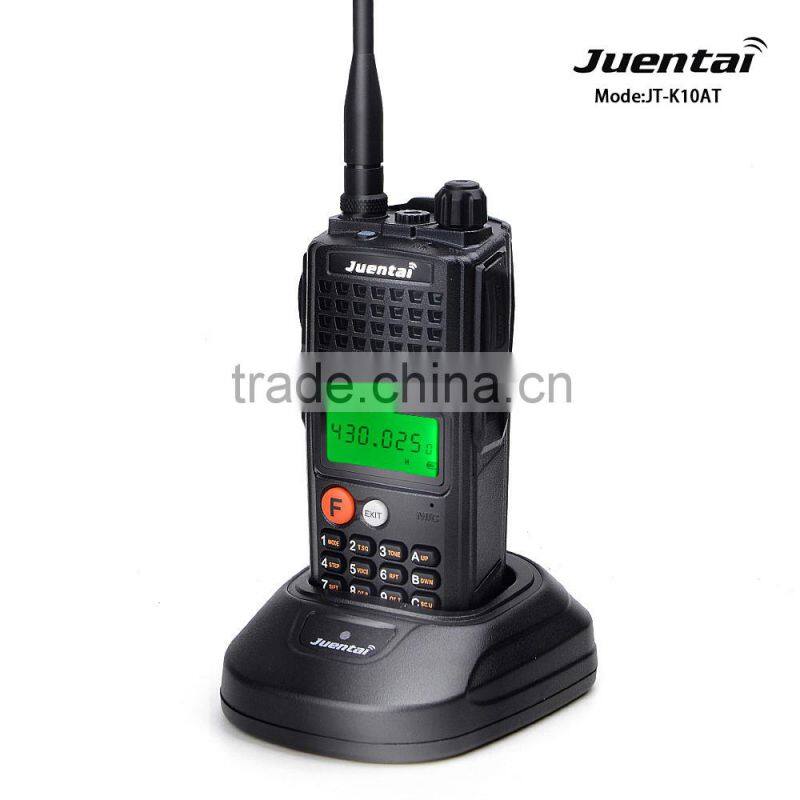 JUENTAI JT-K10AT UHF 400-470MHZ Hight Power 10W Handheld Long Range Walkie Talkie