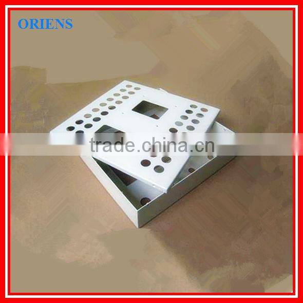 White Box, Aluminum Sheet Paint and Decorate