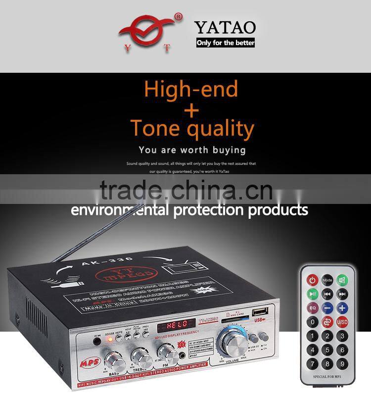 replacing amplifier tubes YT-336 with USB/SD/remote control