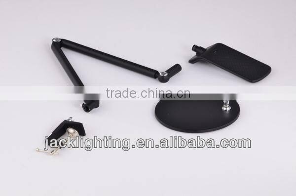 Space Saving foldable led table lamp JK837CWT in Pure White for China office table led lamps