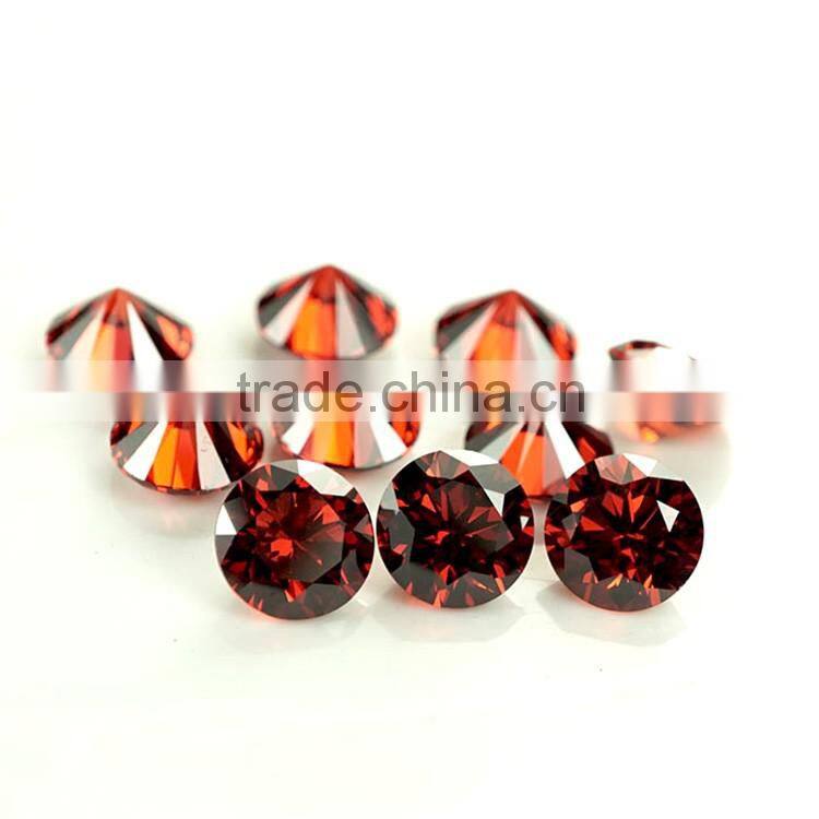 Best Quality Sparkle 0.9mm-3mm Round Synthetic Diamond Cubic Zirconia, Loose Cubic Zirconia for Jewelry Design