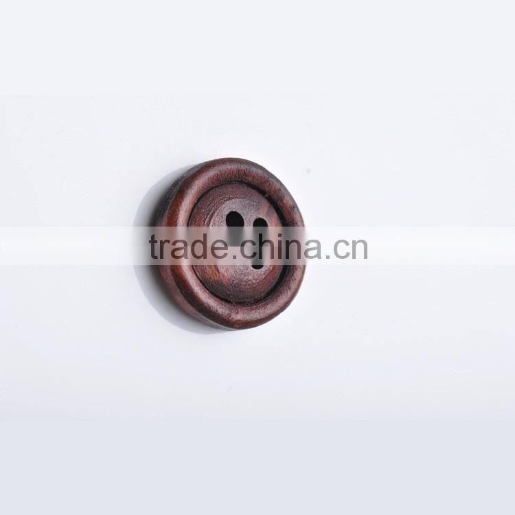 Sedex Audited Factory 2 Pillar Wooden 2 Holes Button