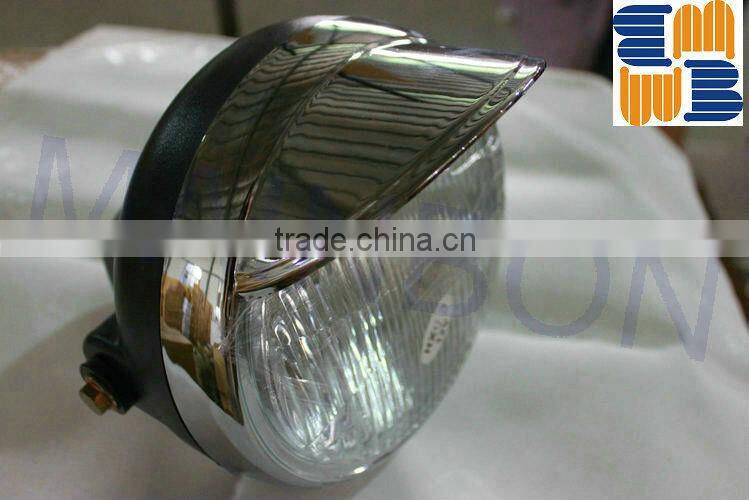 Electric tricycle spare parts LED/bulb headlight best price good quality; light