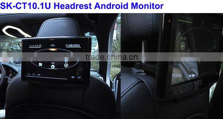 Special for Audi A8 10.1 inch headrest monitor with USB SD