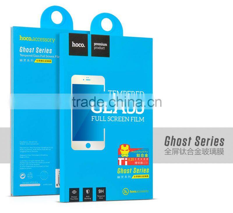 HOCO Chost Series Full Screen Protective Film For iPhone 6Plus/6s plus Titanium Alloy Tempered Glass Screen Protector MT-4785