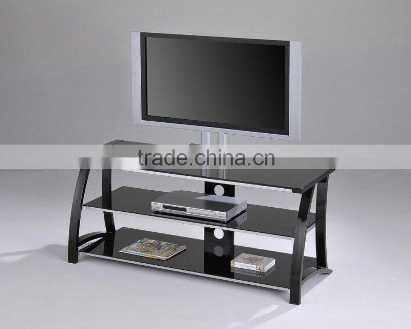 Modern TV Stand/ Black Metal TV Stand