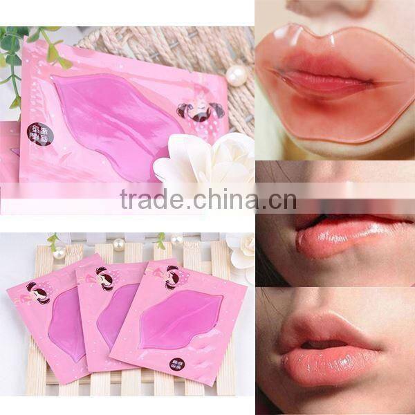 PILATEN BIOAQUA 8G New Beauty Pink Collagen Lip Mask Care Gel Mask Membrane Moisture Anti-Ageing Make Your Lip Attractive & Sexy
