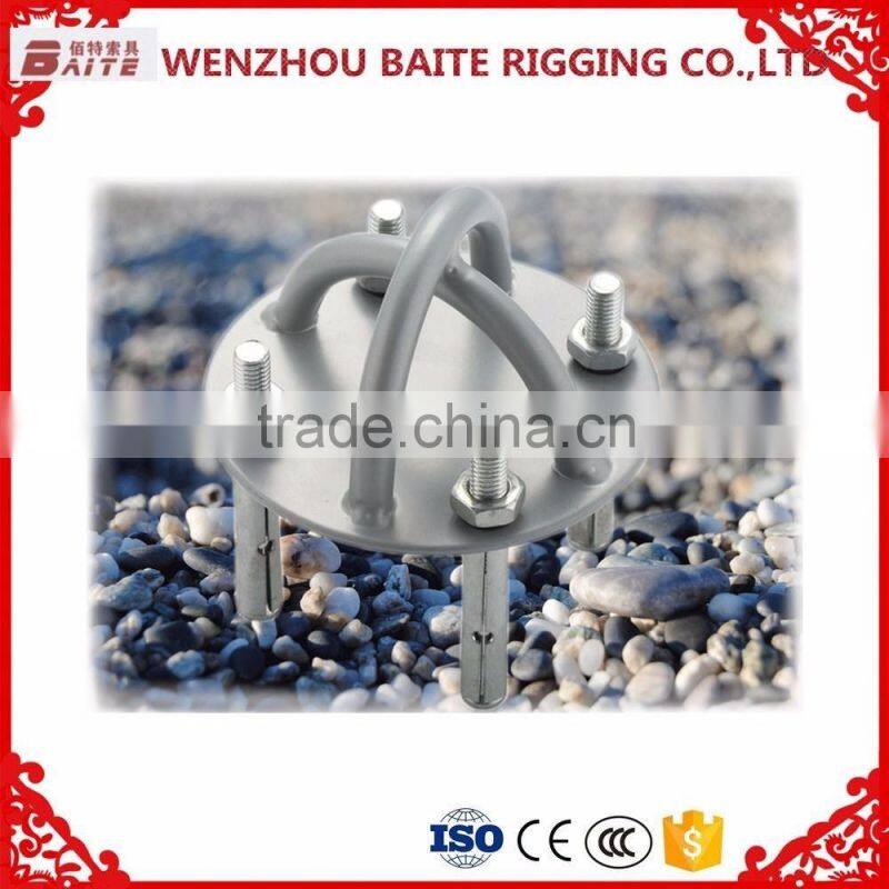 high quality aluminum alloy 4 holes fixed plated