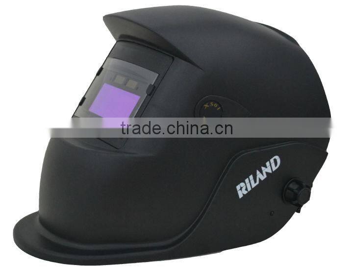 Riland Black Solar Auto-darkening Welding Safety Mask with Original Black Shell EN379