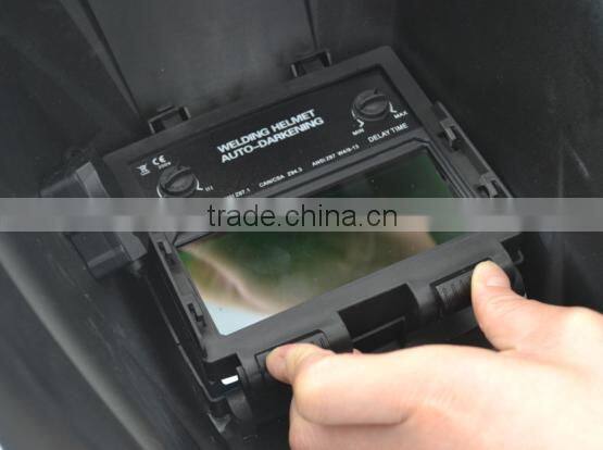 Skull solar power Auto Darkening Welding Helmet with Din9-13