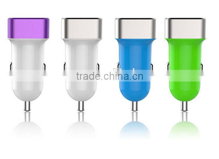 Promotion Gift 2 USB Output Car Charger Good Price Charger For iPhone 6S
