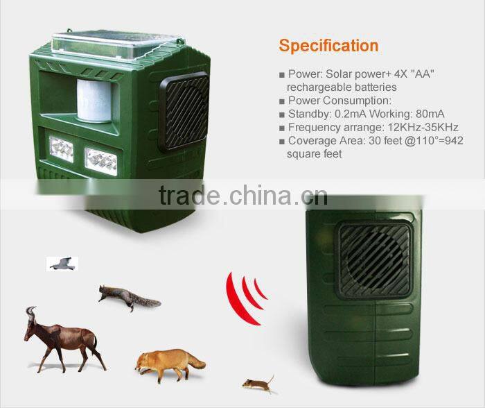 Eco-friendly feature and Repellent repeller good quality solar boar repeller GH-192B