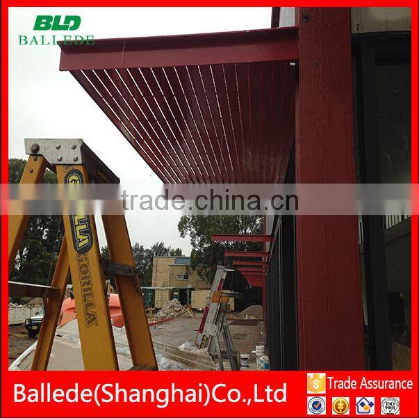 sunshade waterproof aluminum louver roof