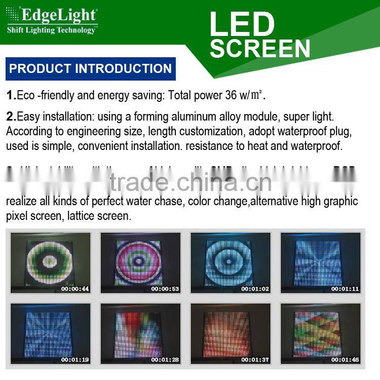 Edgelight led advertising display screen China Supplier