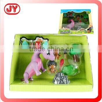 Lovely wind-up animal plastic goose with EN71