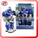 Multifunctional battery operated robot with light&sound
