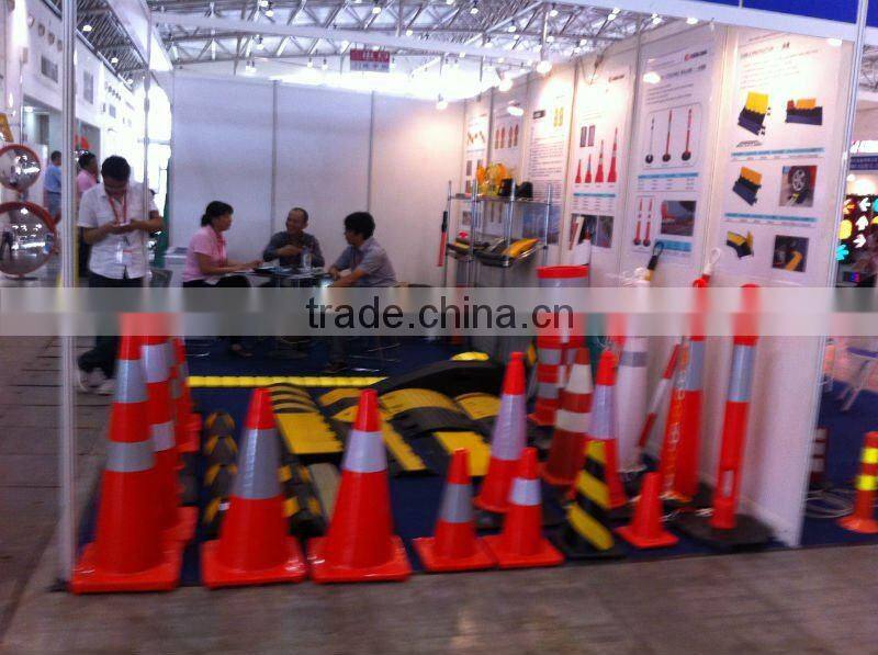 Roadway safety Reflective flexible colored pvc traffic cone