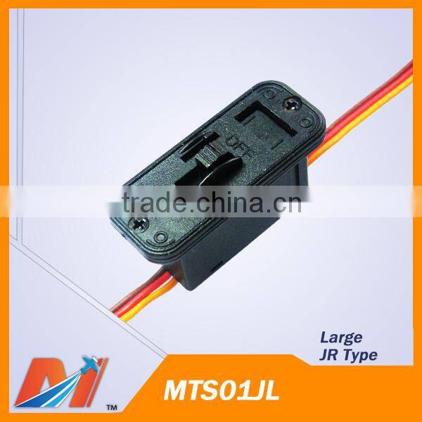 Maytech large mode power supply JR switch rc plane helicopter power on-off