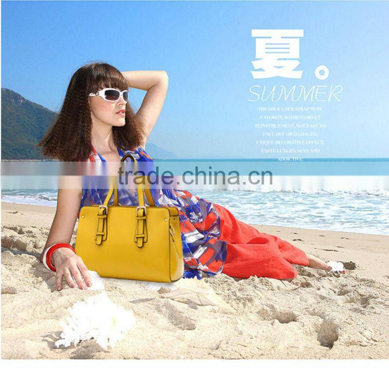2013 most popular pvc handbag with cosmetic pouch ladies transparent handbag