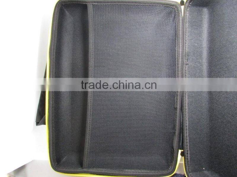 Hard Eva laptop foamed tool case with mesh bag