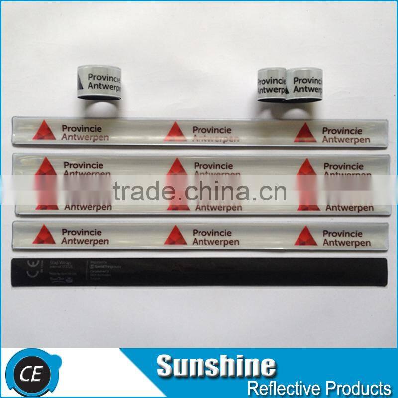 2014 reflective bracelet with custom logo