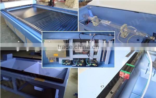 quality assurance auto feeding large format laser CO2 cutting machine on fabric leather cloth