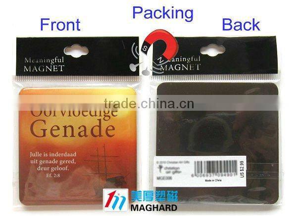 bible quotation meaningful dogs magnet paperweight souvenir fridge magnet