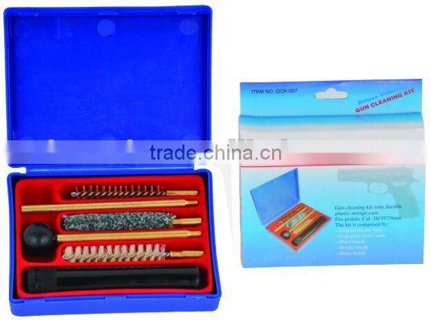High Quality Deluxe Pistol Cleaning Kit cleaning brush tool