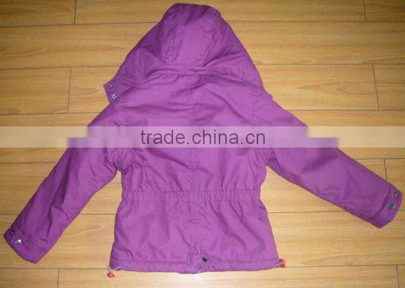 Girls pink Cotton cotton varsity coats and jackets