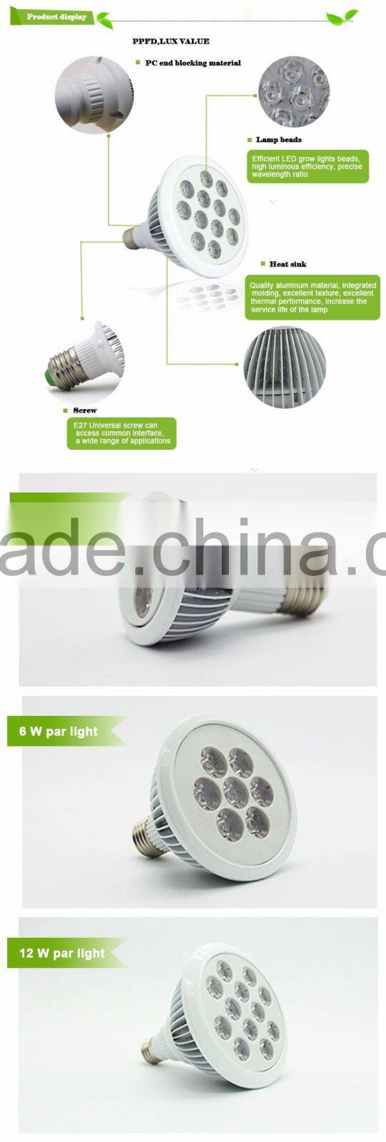 Flowering greenhouse Hydroponic grow light full spectrum wholesale flower led grow light