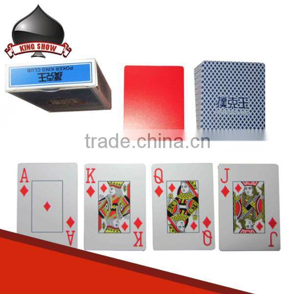 Hign end custom playing cards front and back with low cost