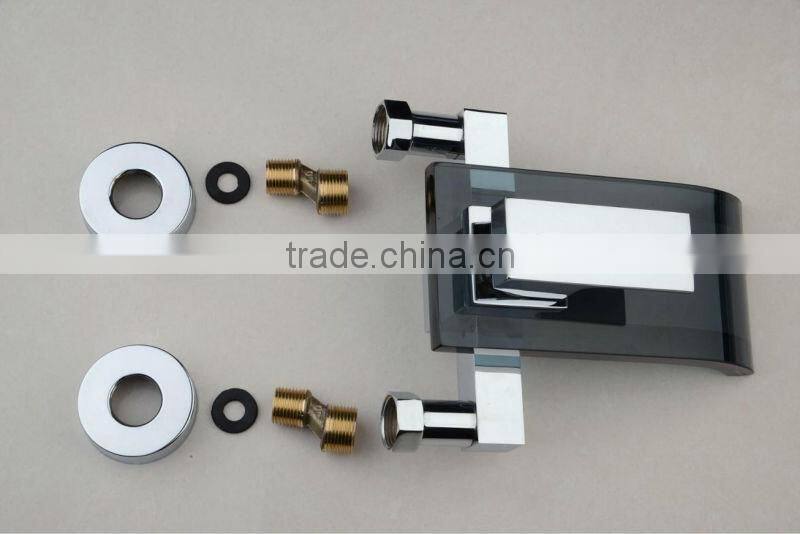 Wall Mounted Waterfall Bath Shower Faucet QH0822W