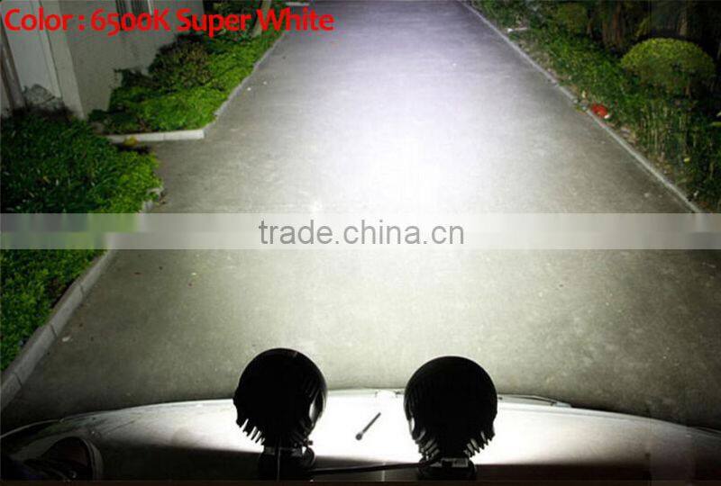 Round 2inch mini 10w led work light for indicators offroad boat car truck 10w led work light