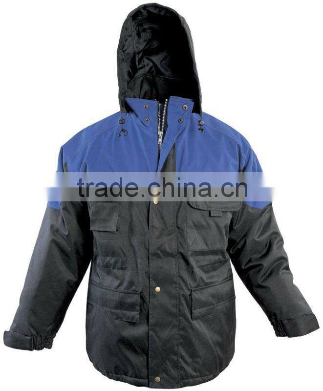 Workwear winter parka with waterproof and breathable