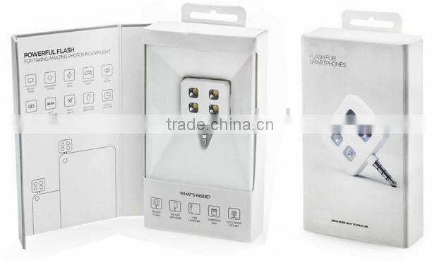 Iblazr flash light led selfie stick in night led flash light