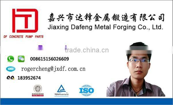 DN125 Concrete Pump parts Rubber Hose with forging Weld-on ends