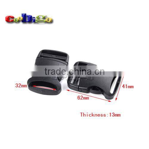 Plastic Arched Buckle For Backpack Straps Luggage Accessories #FLC329-20/25/32/38/50