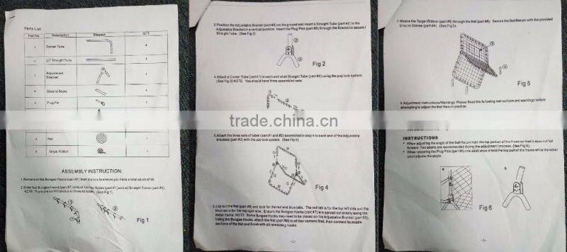 Multi-Sport Rebounder Pitch Back Screen with Adjustable Target
