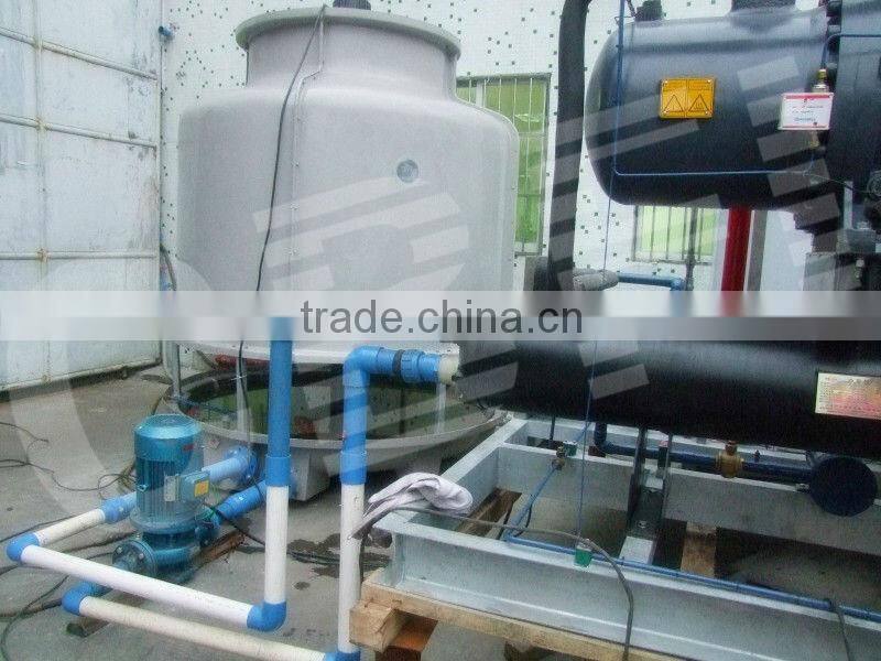 French Polynesia snow sea water flake ice maker with refrigeration system