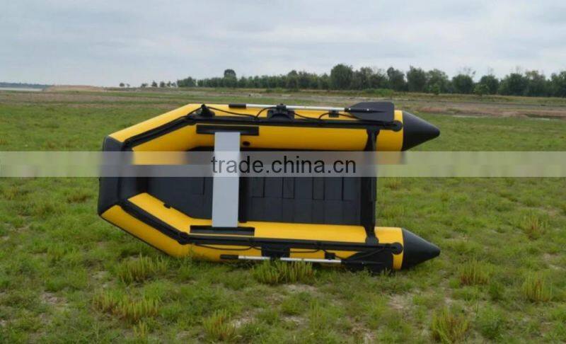 inflatable 2.7m fishing boat sale europe with CE and DOC